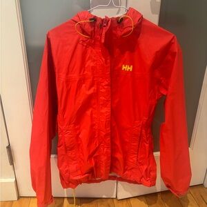 Helly Hansen Kids Bright Red Raincoat